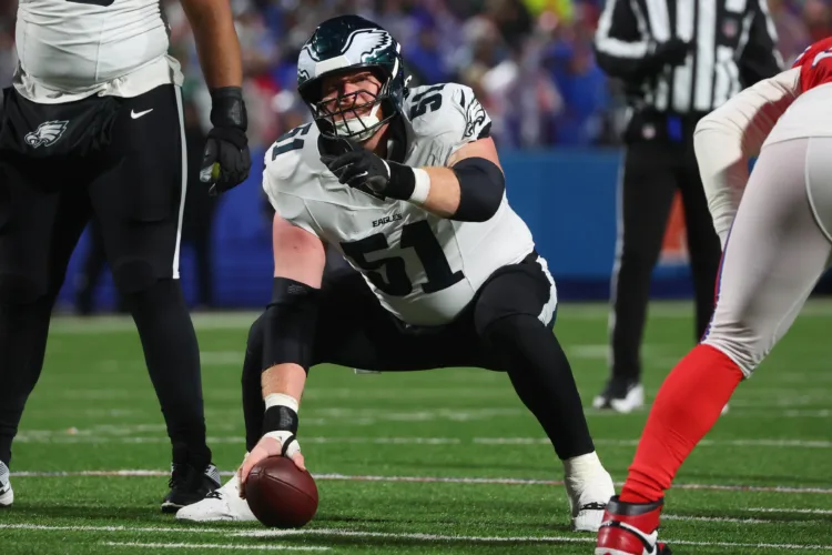 Ravens acquire G/C Cam Jurgens from the Eagles for draft picks, including a 2nd-rounder in 2028